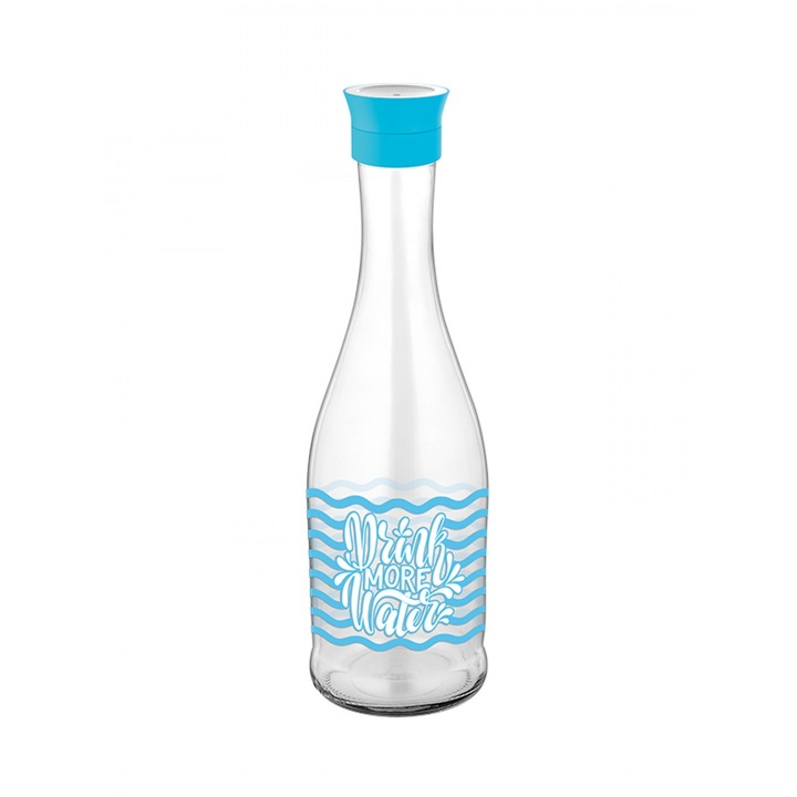 Декорирана стъклена Гарафа Mira N Gala, 1 литър