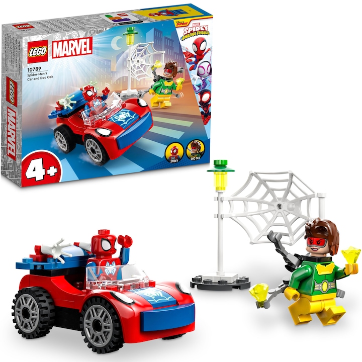 LEGO® Super Heroes 10789 Pókember autója és Doktor Oktopusz