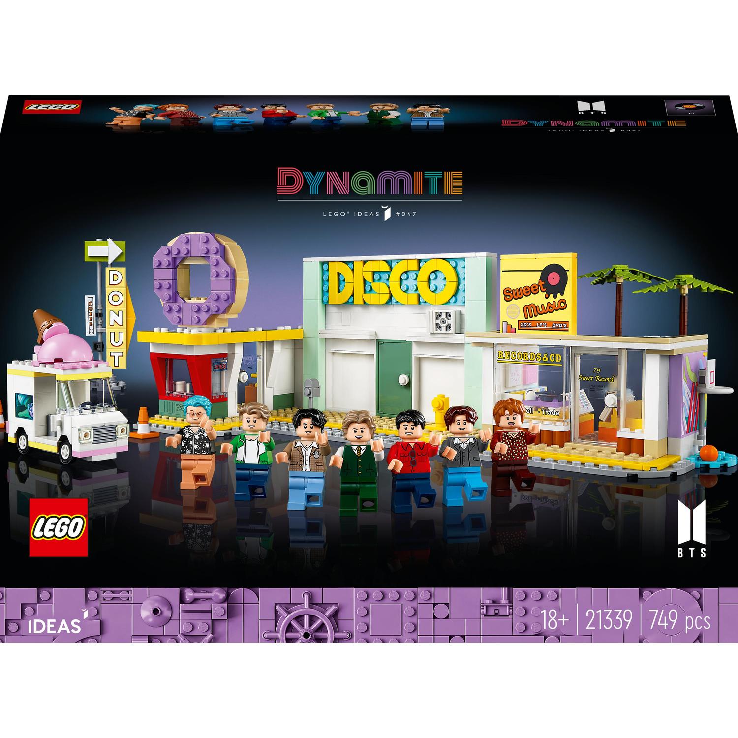 LEGO® Ideas - BTS Dynamite 21339, 749 piese - eMAG.ro