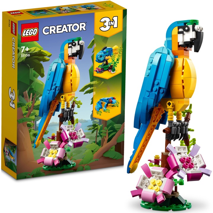 LEGO® Creator 3 in 1 31136 Egzotikus papagáj