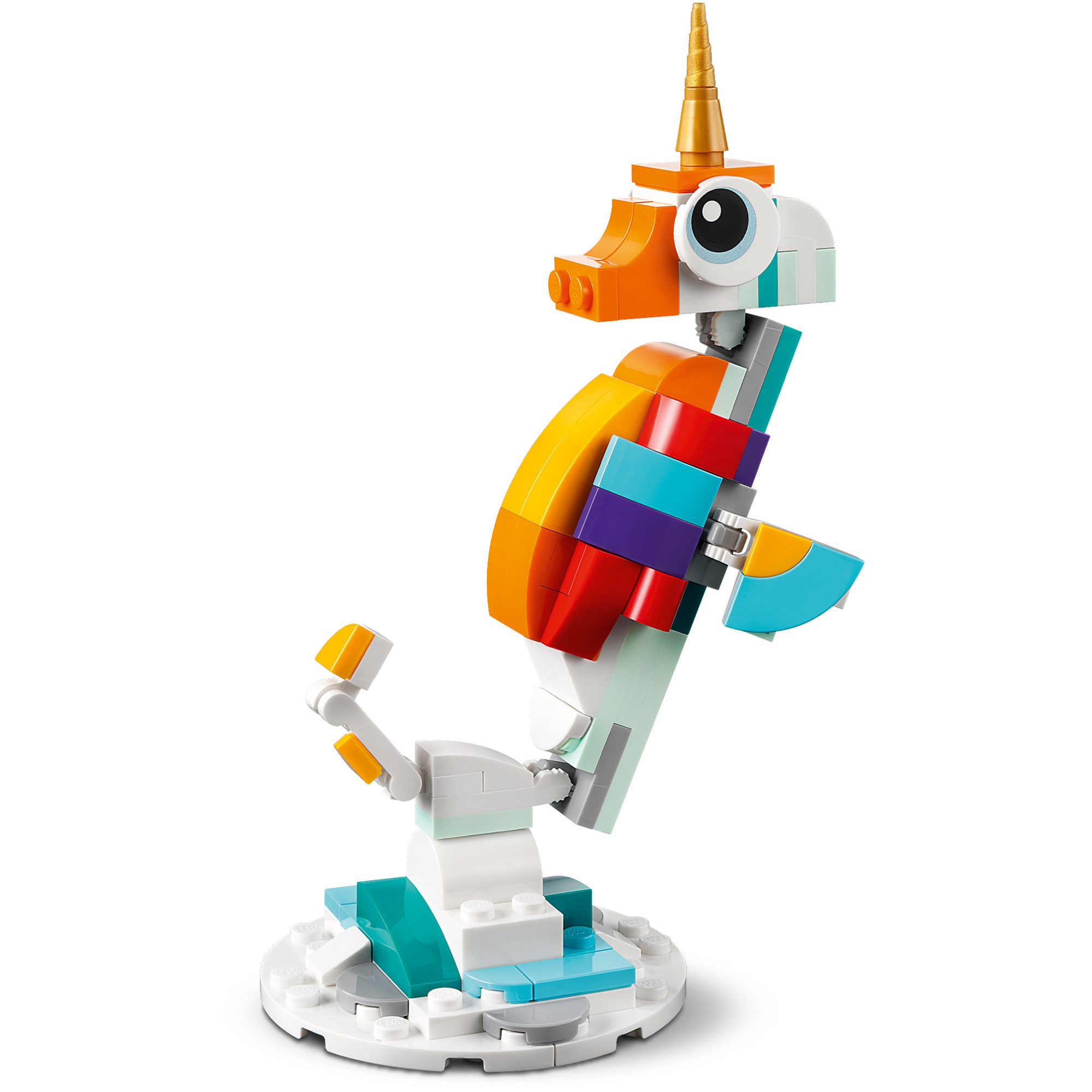 LEGO® Creator 3 в 1 - Вълшебен еднорог 31140, 145 части - eMAG.bg