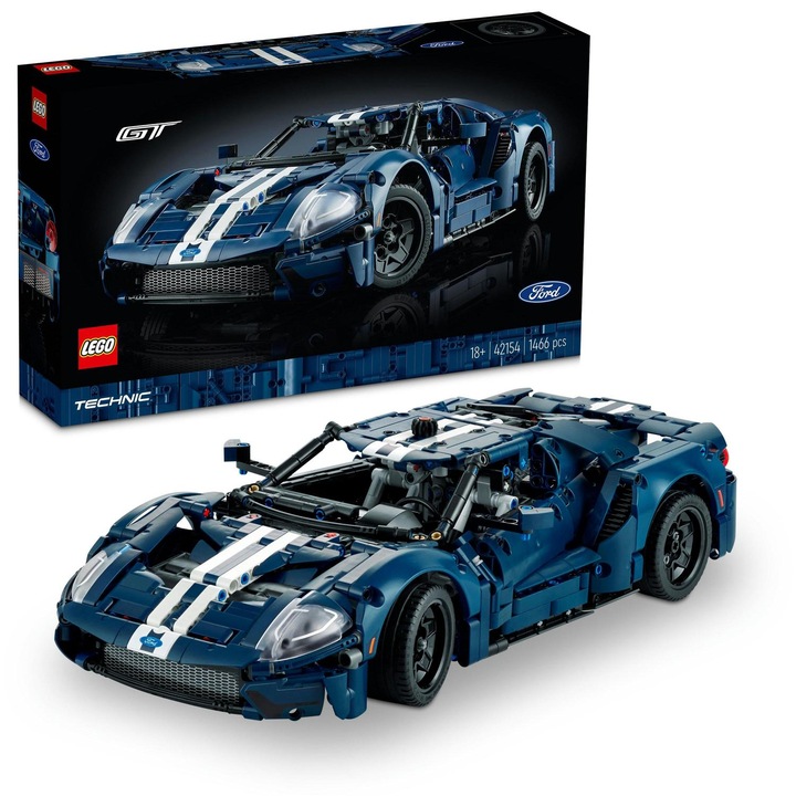 LEGO® Technic - 2022 Ford GT 42154, 1466 части
