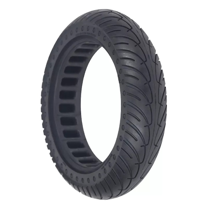 Бандажна безкамерна плътна гума за ел. скутер Nedong, 8 1/2 x 2, Черна