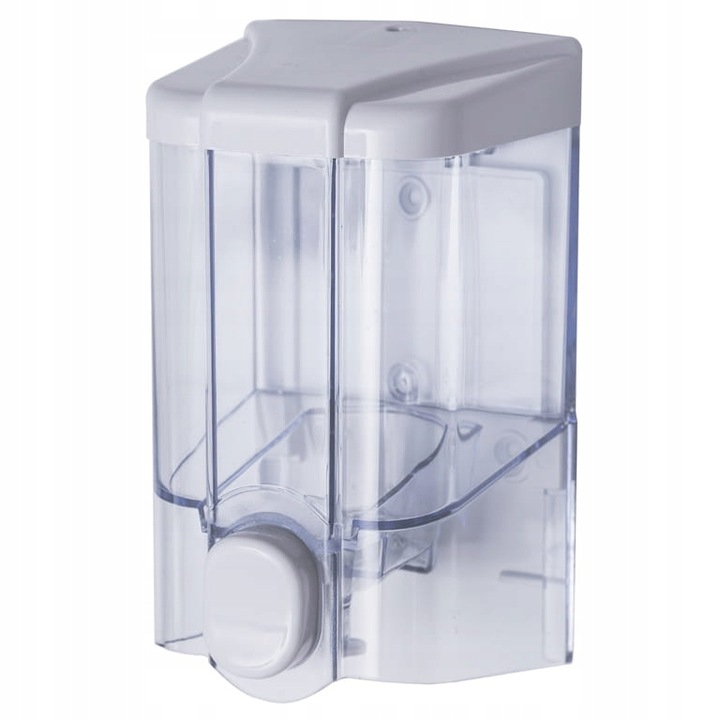 Dozator pentru sapun lichid, Faneco, Plastic, 500 ml, Transparent