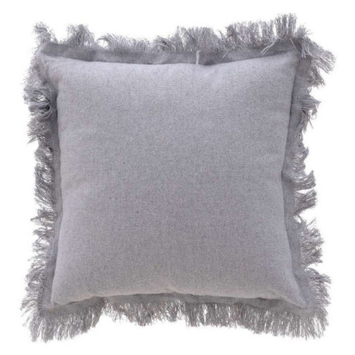 Perna decorativa gri 40x40cm