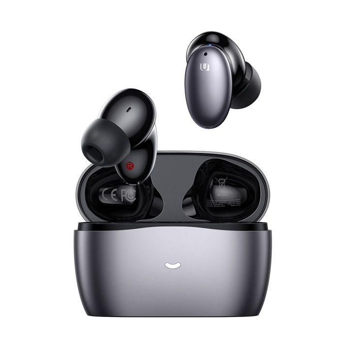 Безжични слушалки HiTune X6, Ugreen, Bluetooth 5.0, IPX5, 26 ч., Сиви