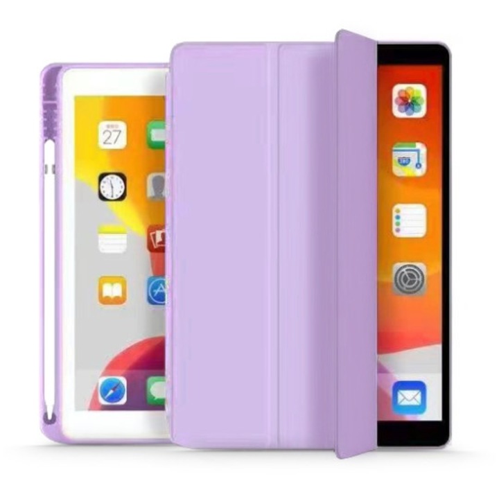 Калъф fixGuard Active Smart Cover, Pen Slot за Apple iPad 10.2" 2019 / 2020 / 2021, Violet