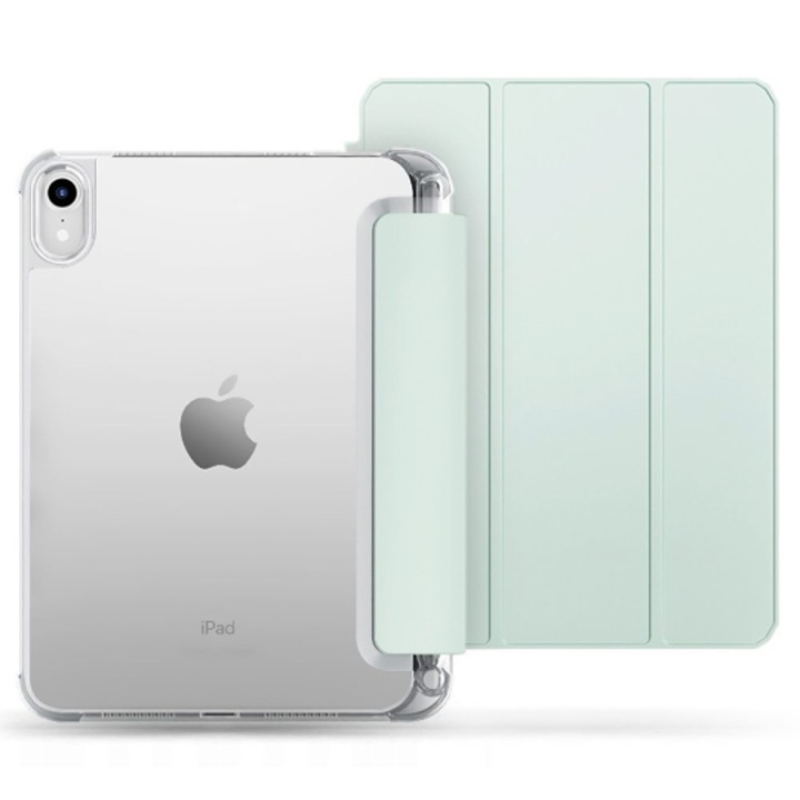 Калъф fixGuard Active Smart Hybrid Cover, PenSlot за Apple iPad 10, 2022, 10.9", Matcha Green