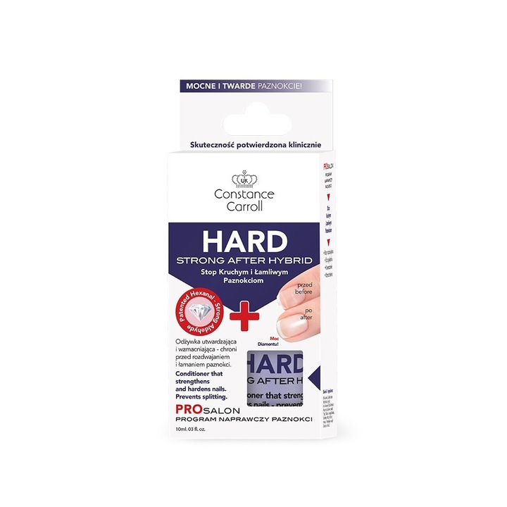 Ulei reparator pentru unghii, Constance Carroll, 10 ml, Transparent