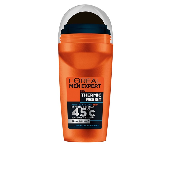 Deodorant roll-on, L'Oreal Paris, Testat dermatologic, 50 ml
