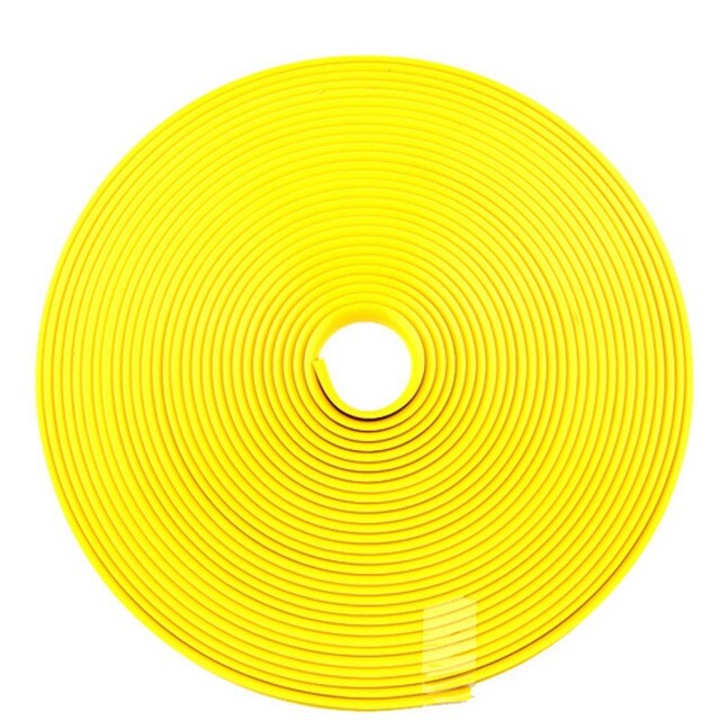 Жълта гъвкава LED лента 5M неон 12V