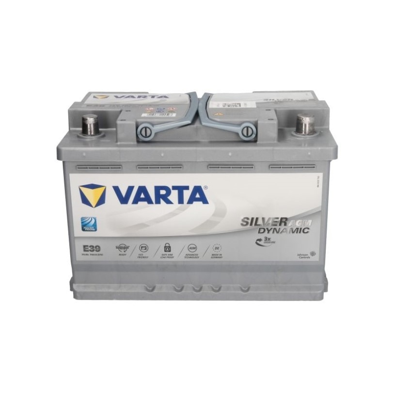 Baterie auto Varta 12V, 70Ah, 760A, Silver 