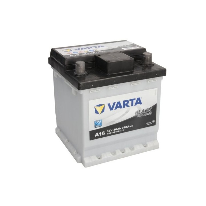 Baterie auto Varta 12V, 40Ah, 340A, Negru
