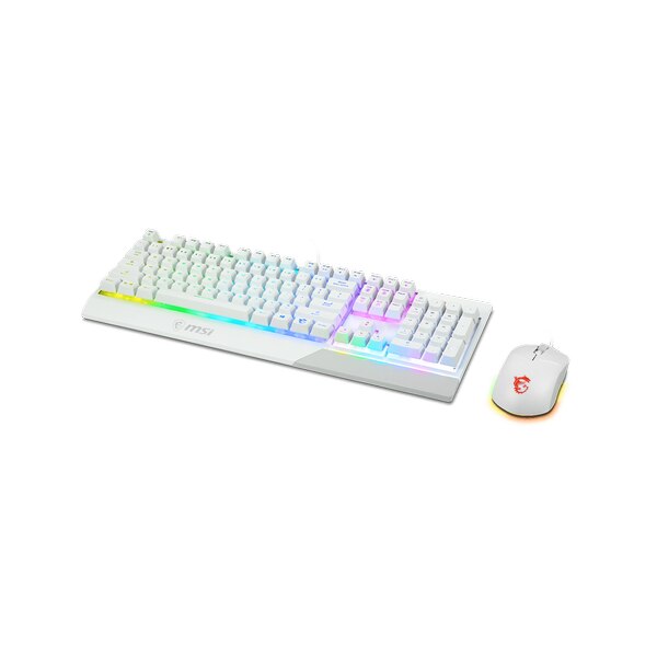 Kit Gaming MSI Vigor GK30 COMBO Tastiera SEMImeccanica  (Retroilluminata)+Mouse