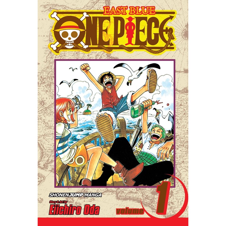 Eiichiro Oda - One Piece Vol. 1, angol