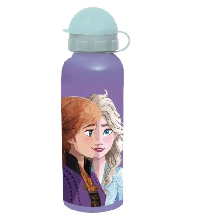Алуминиева бутилка за вода Frozen II 520 ml Purple