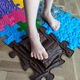 Комплект килим тип пъзел, Muffik, 11 елемента, многоцветен