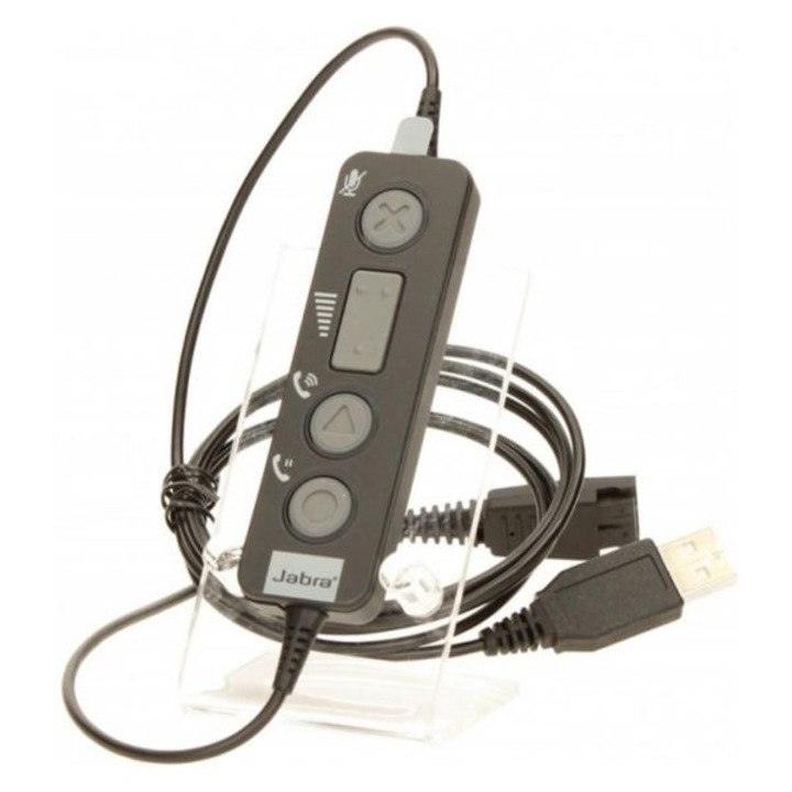 Адаптер Jabra Link 260, USB контрол на разговорите, черен