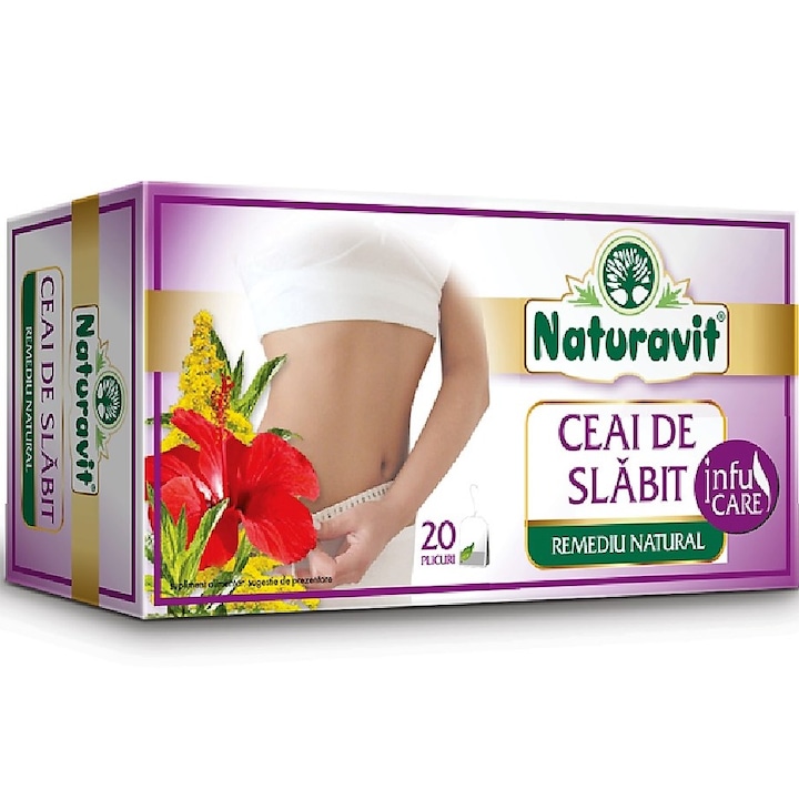 Leustean karcsúsító tea zacskóban, 20 adag, Naturavit Tea