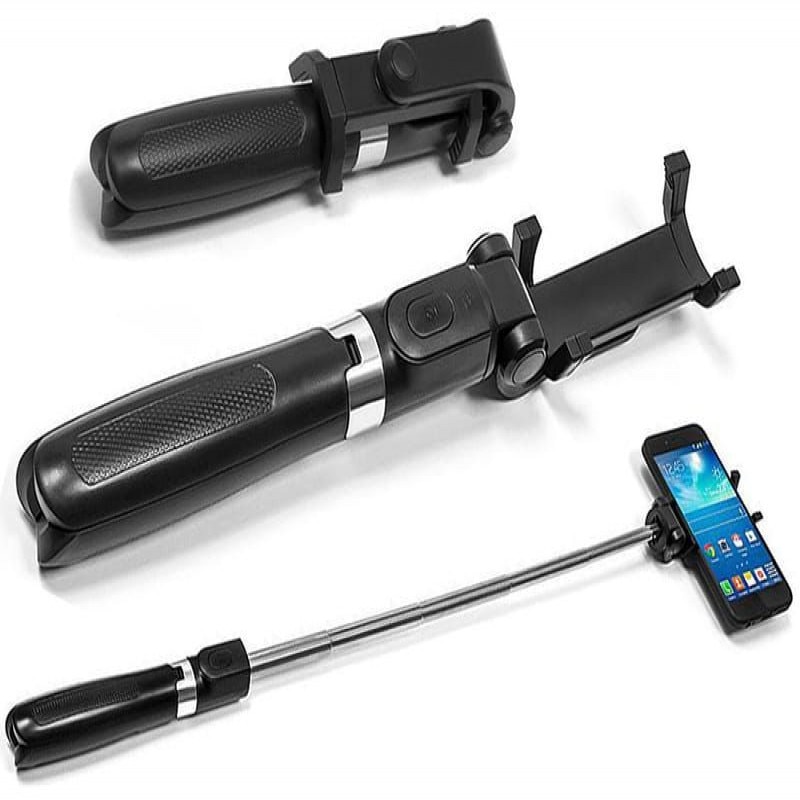 Selfie stick L01, 1860cm, bluetooth eMAG.ro