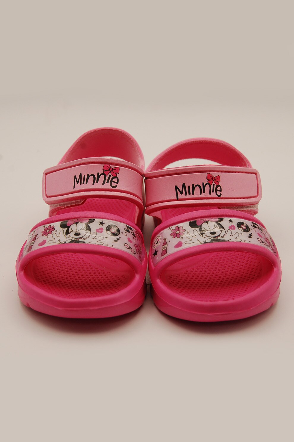 Sandales Minnie Mouse Pour Fille – Tongs De Plage En Caoutchouc, Licence Officielle Disney, Taille 25, Semelle Antidérapante - 12
