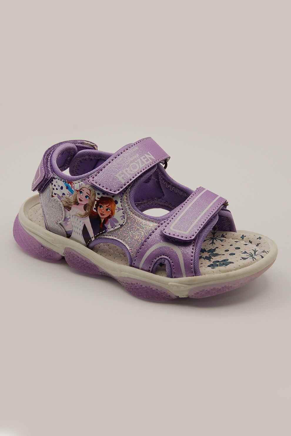 Walt Disney Sandale cu velcro si Frozen Lila 29 EU