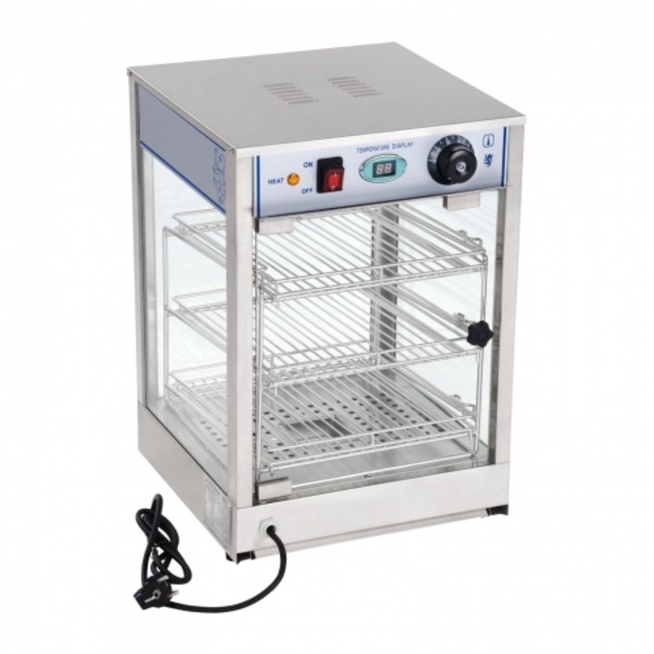 Cuptor Electric Convectie Retro TurboTronic TT-EV45R, 2000W, 230 de grade, 45L, Timer, Grill,Rotisor, Negru