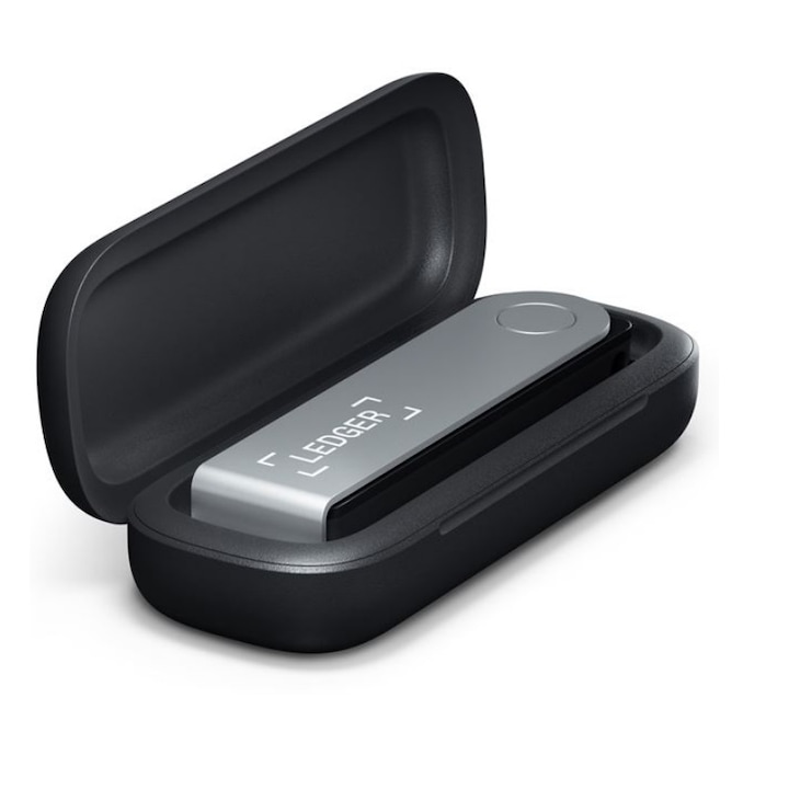 Защитен калъф за електронен портфейл Ledger, черен