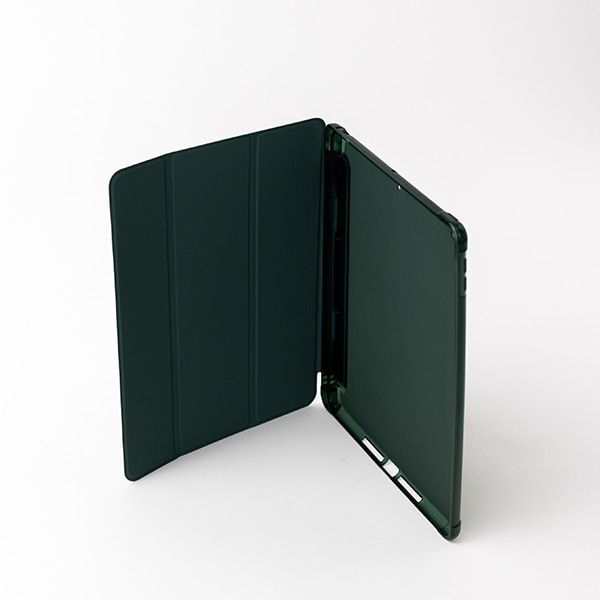 Husa pentru IPad 10.2" (2019-2021), cu suport Apple Pencil, Verde