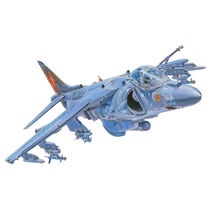Macheta aeromodele MisterCraft Hawker Siddeley AV-8B Harrier II Plus Bulldog 1:72 MCR D53