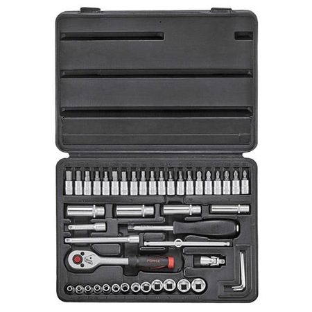 Комплект инструменти Force Tools 1/4" 46 бр - eMAG.bg