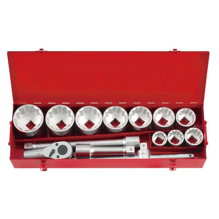 Trusa tubulare Force Tools 1" 14 piese