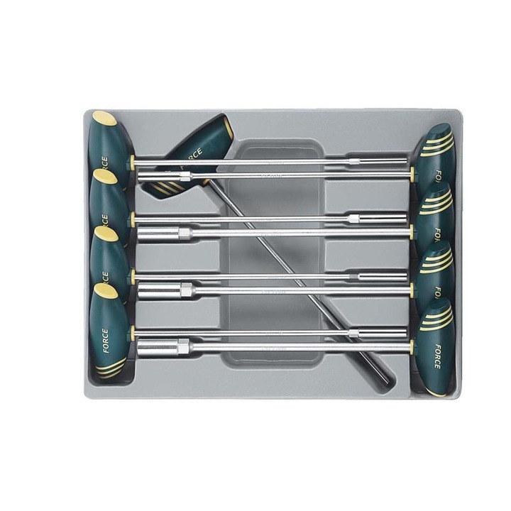 Set chei T hexa Force tools, 9 piese