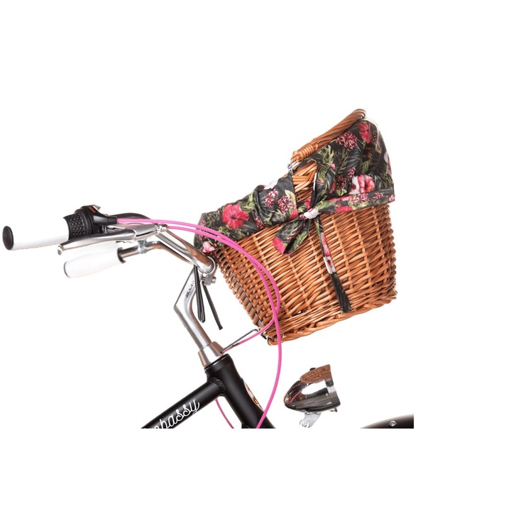 Husa cos bicicleta Paradise, Embassy, Poliester, 55x38 cm, Multicolor