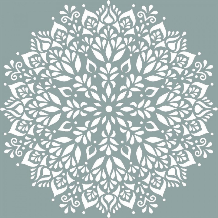 Sablon Refolosibil Mandala Rich 890*890mm, grosime 0.5mm; SP1758989