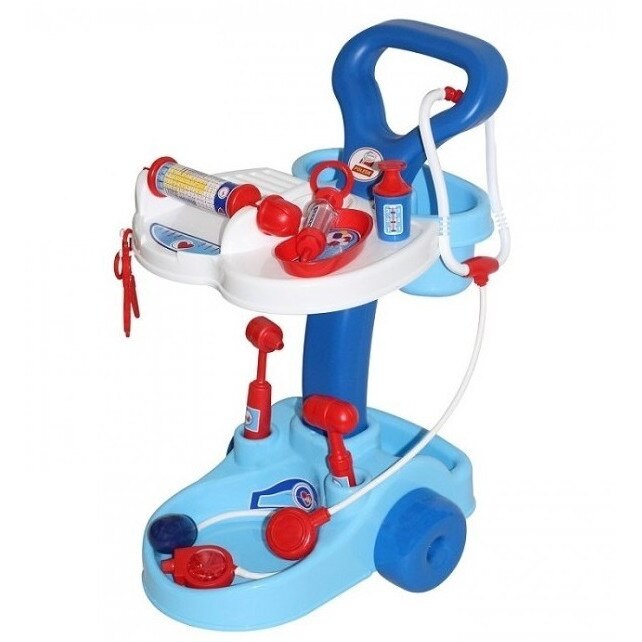 Troliu medical pentru copii cu accesorii Palau Toys