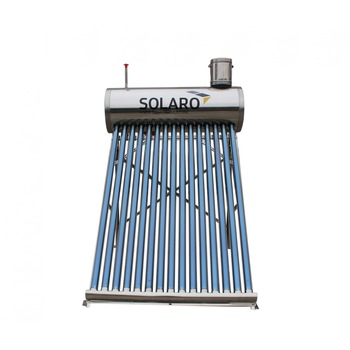 Kit Panou solar apa calda SOLARO 162 litri INOX si vas asistent cu flotor 5 litri INOX Kit Panou solar apa calda SOLARO 162 litri INOX si vas asistent cu flotor 5 litri INOX