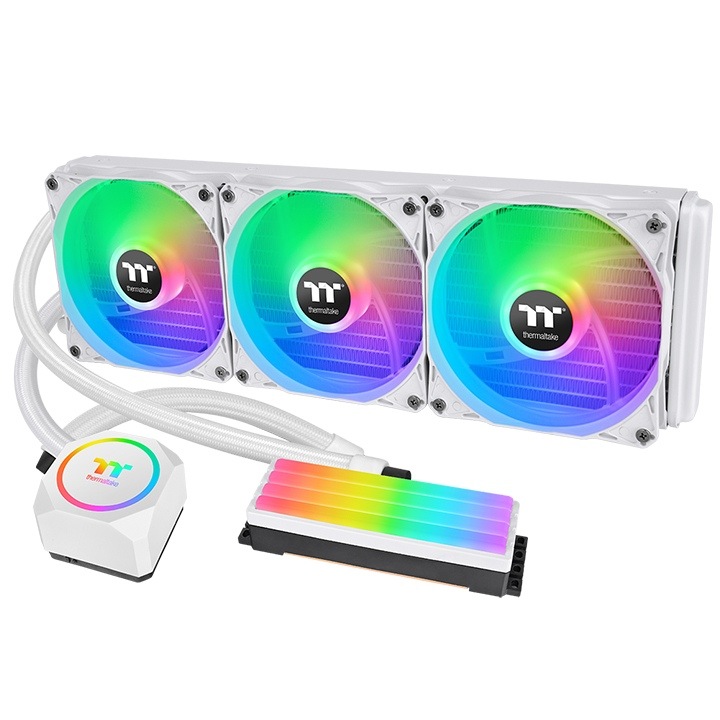 Cooler CPU Thermaltake Floe RC360 CPU & Memory AIO Snow Edition