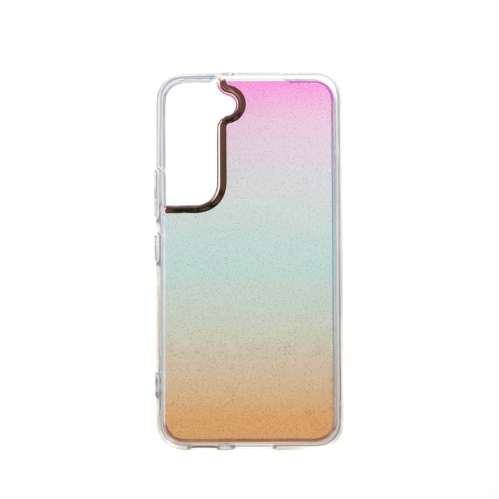 Capac Protectie Spate Colectia Fashion Compatibil Cu Samsung Galaxy S22 - Rainbow