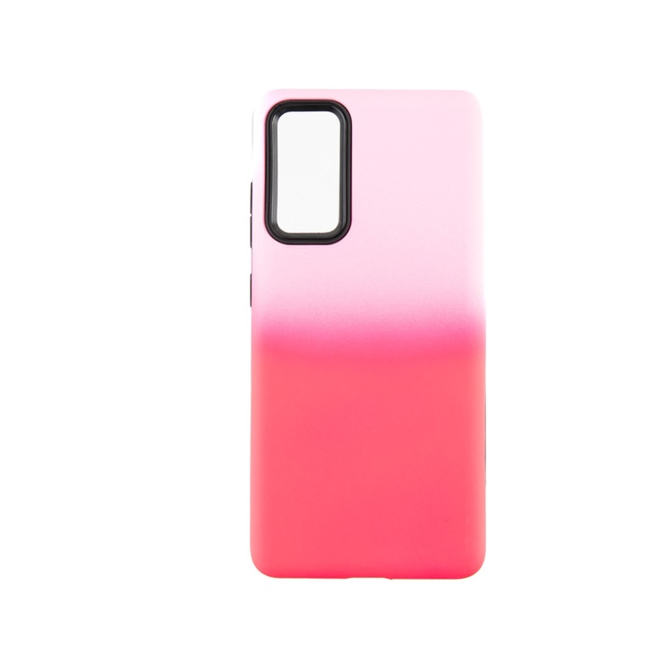 Capac Protectie Spate Colectia Gradient Compatibil Cu Samsung Galaxy S20 Fe - Roz Inchis