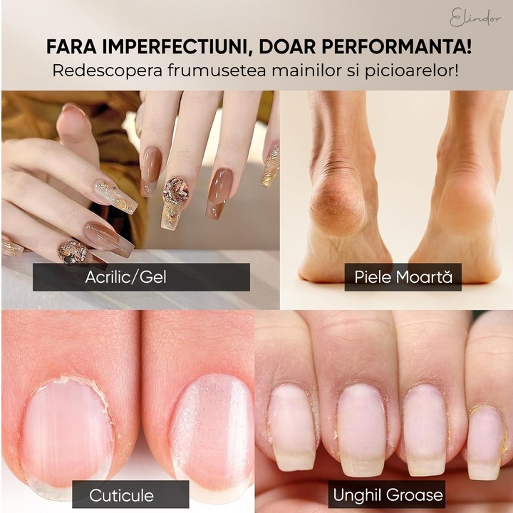 Accesorii freza unghii Elindorr