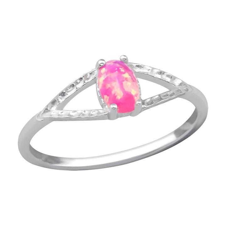 Silver Berry Ring, Bubble Gem, ezüst, 55-ös méret