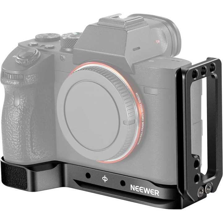 Sony A7RIII A7III A9 alumínium kamerarögzítő lemez Arca stílusú gyorskioldó lappal a vízszintes és függőleges beállításhoz Újabb ‎45121600