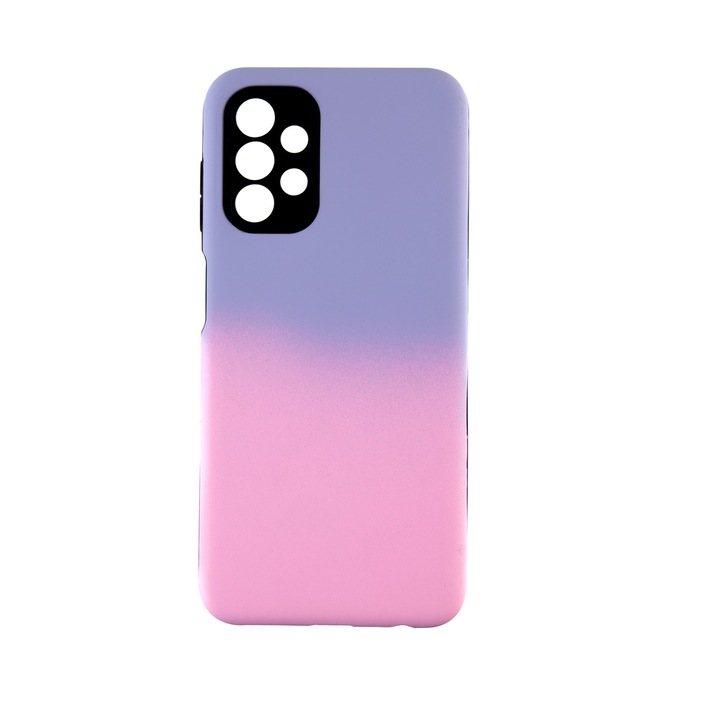 Capac Protectie Spate Colectia Gradient Compatibil Cu Samsung Galaxy A13 4G - Roz Deschis