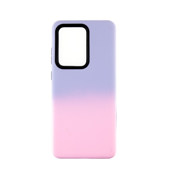 Capac Protectie Spate Colectia Gradient Compatibil Cu Samsung Galaxy S20 Ultra - Roz Deschis