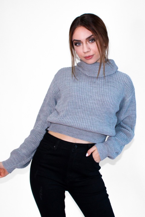 Pulover Tricotat, Parisian, Gri, OneSize