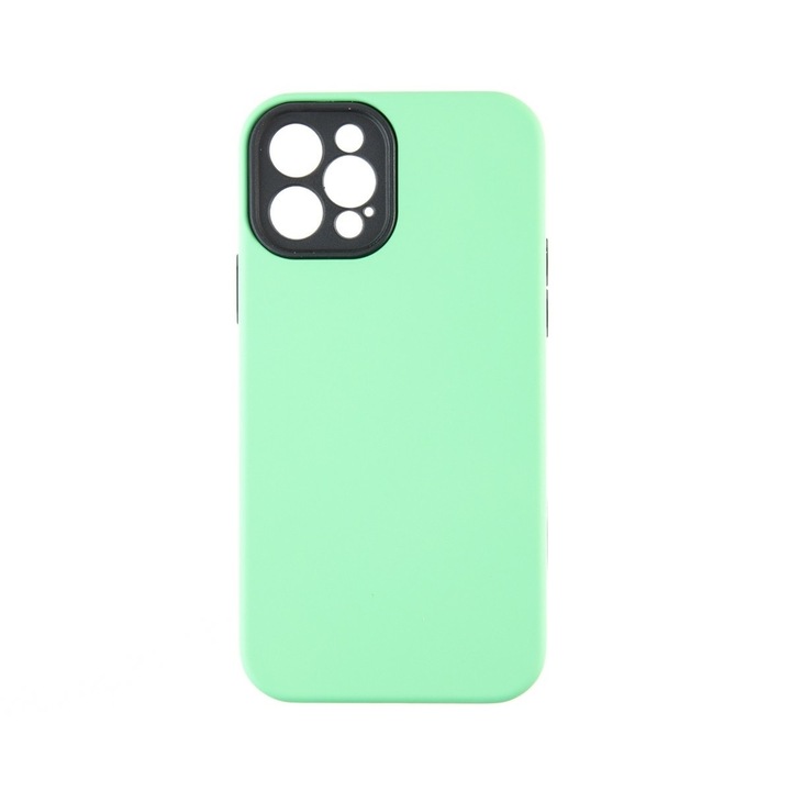 Capac Protectie Spate Colectia Colourful Compatibil Cu iPhone 13 Pro - Lime