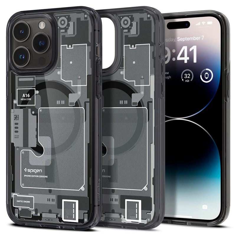 Carcasa Spigen Ultra Hybrid MagSafe compatibila cu iPhone 14 Pro Max Zero One