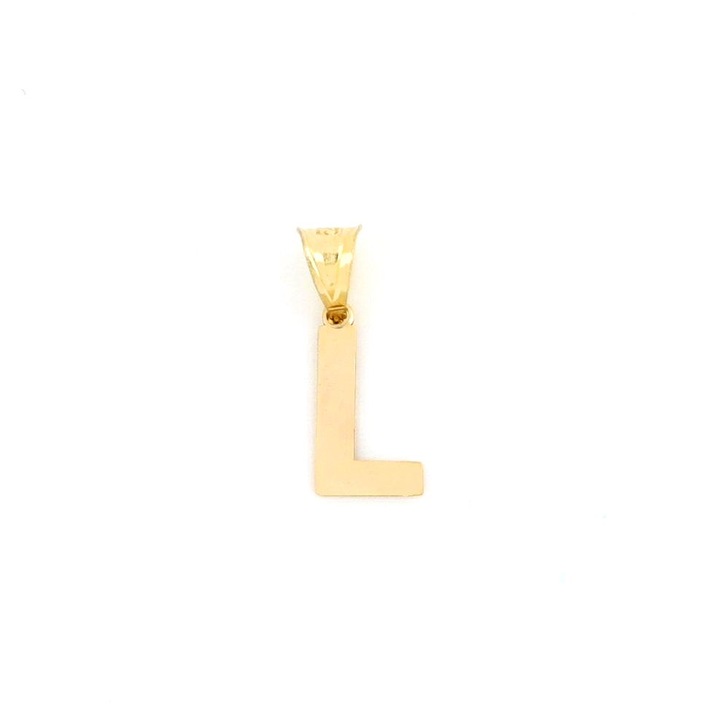 Pandant litera L, aur 14k - eMAG.ro