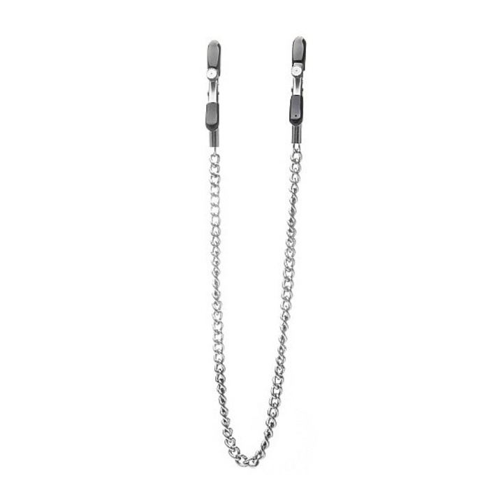 Скоби за зърна Ouch!, Метал, Сребрист